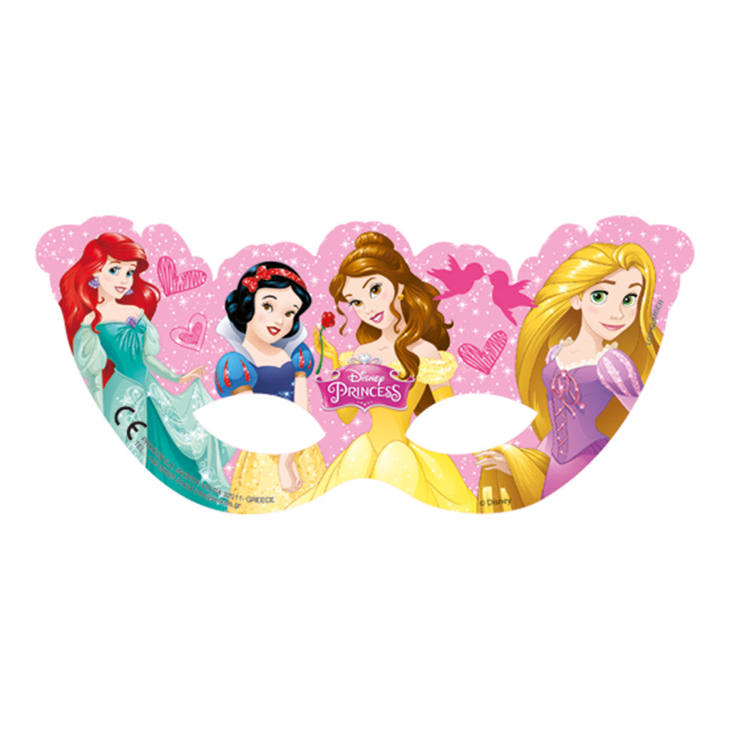 Disney Prinzessin Live Your Story Maske, 6 Stk