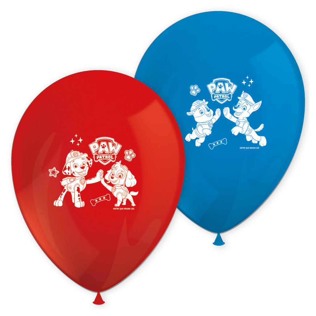 Paw Patrol Rescue Heroes Ballon, 8 Stk