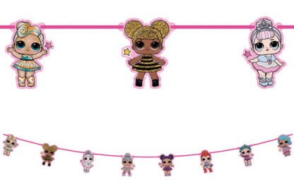 LOL Surprise! Glitterati Papiergirlande
