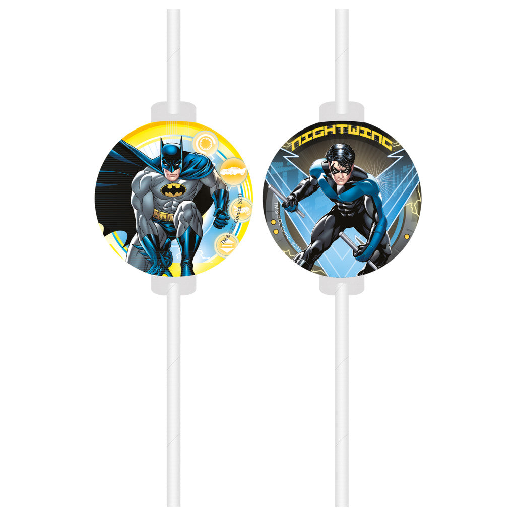 Batman Rogue Rage Papierstrohhalm 4er-Set FSC