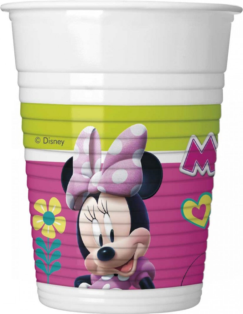 Disney Minnie Happy Helpers Kunststoffbecher-Set 8 Stk. 200 ml