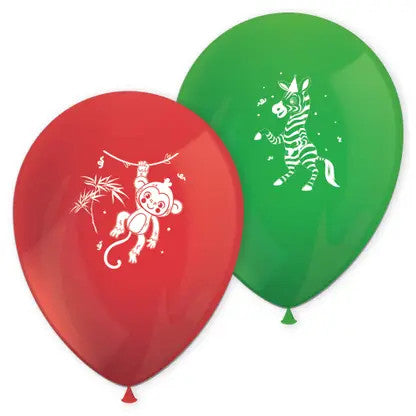 Urwald Balloons Ballon, 8 Stück
