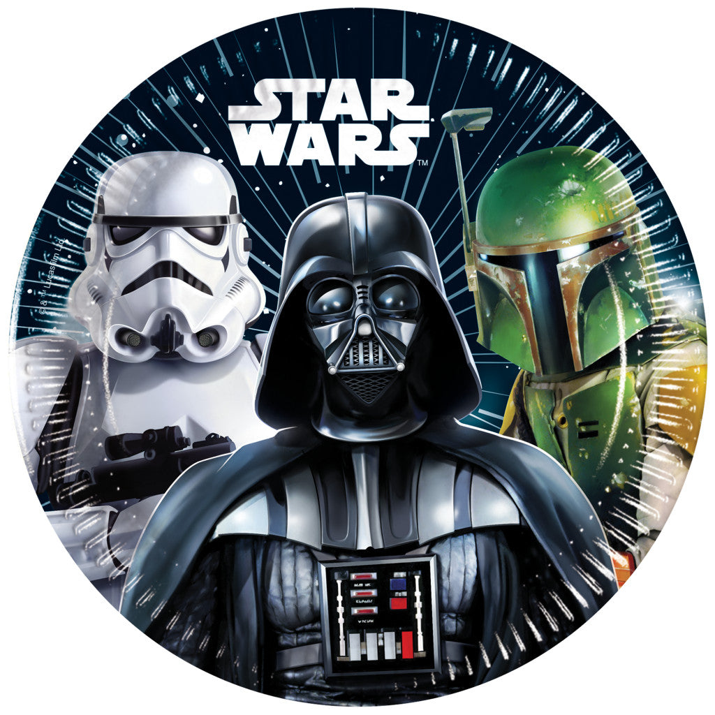 Star Wars Galaxy Pappteller 8 Stk 20 cm FSC