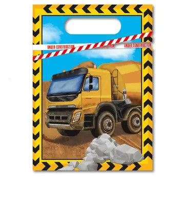 Baustelle Grabber Geschenktasche 6-teilig