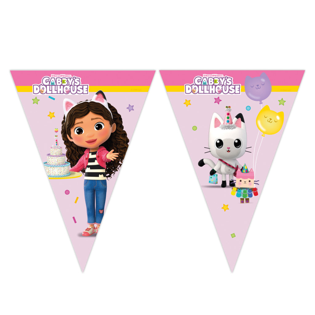 Gabby's Dollhouse Friends Wimpelkette FSC 2,3 m