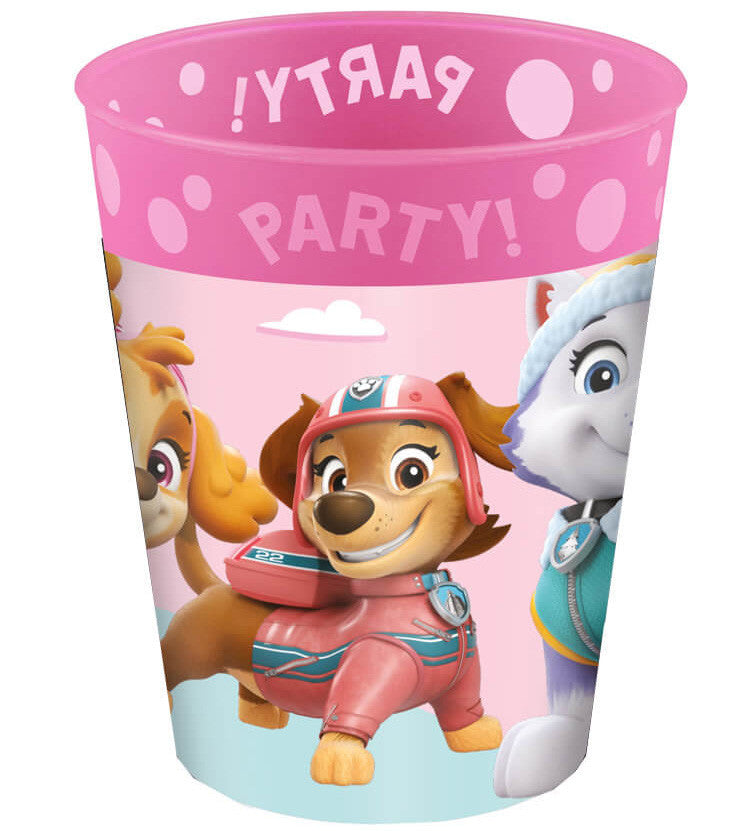 Paw Patrol Skye and Everest micro Premium Kunststoffbecher 250 ml