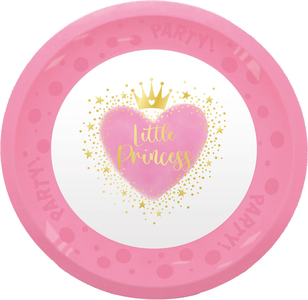 Prinzessin Little Princess Micro Premium Kunststoff Essteller 4er-Set 21 cm