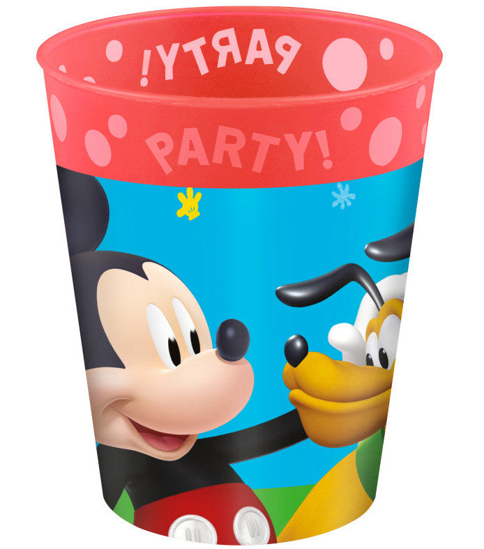Disney Mickey Rock the House Micro Premium Kunststoff-Becher Set 4 Stk 250 ml