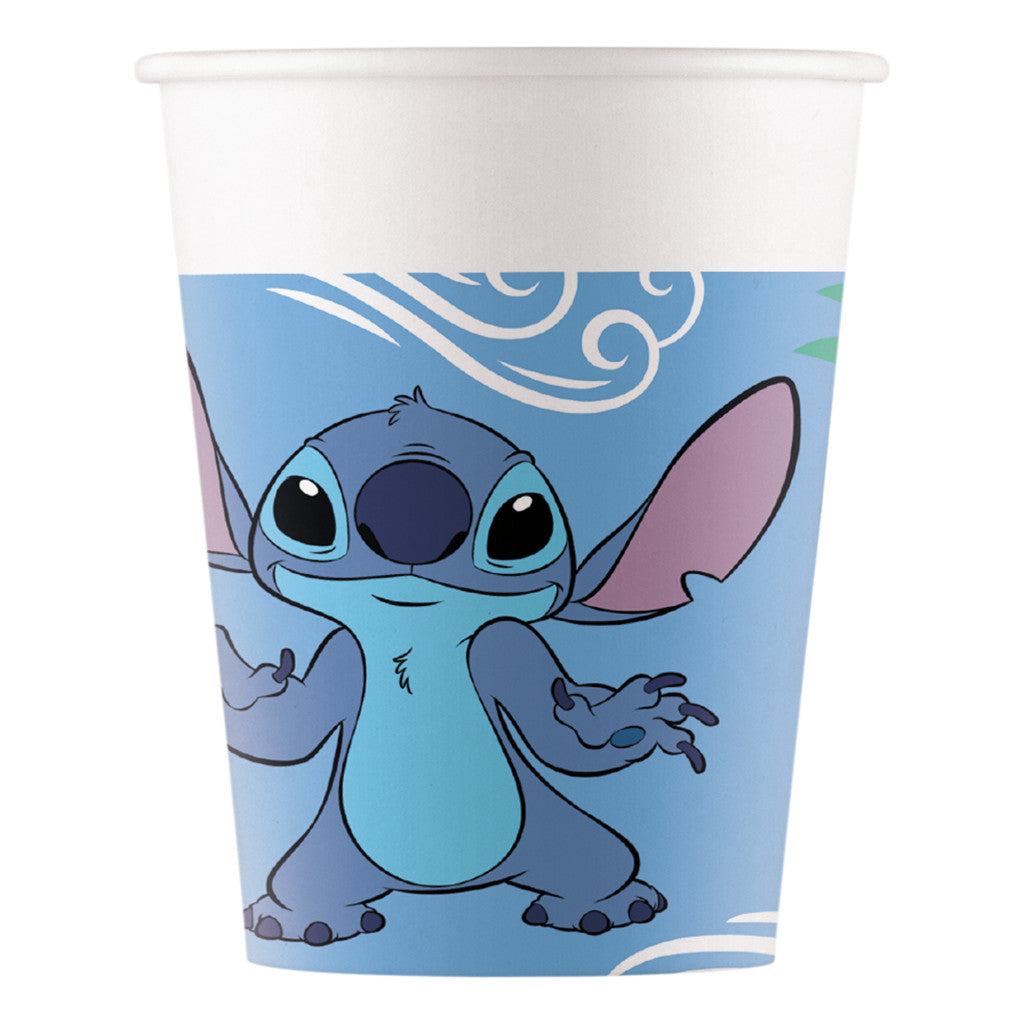 Disney Lilo und Stitch Angel Papierbecher 8 Stk 200 ml FSC