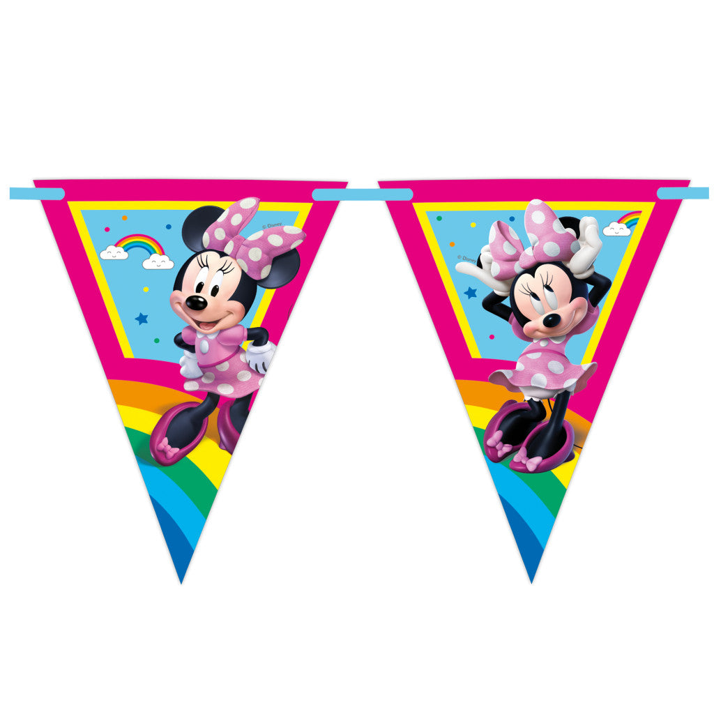 Disney Minnie Makes Me Smile Fähnchengirlande FSC 2,3 m