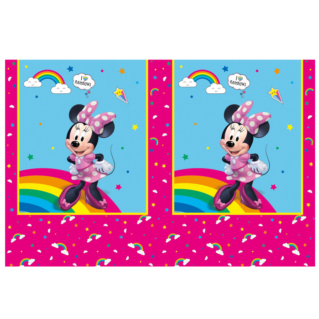 Disney Minnie Makes Me Smile Kunststoff Tischdecke 120x180 cm