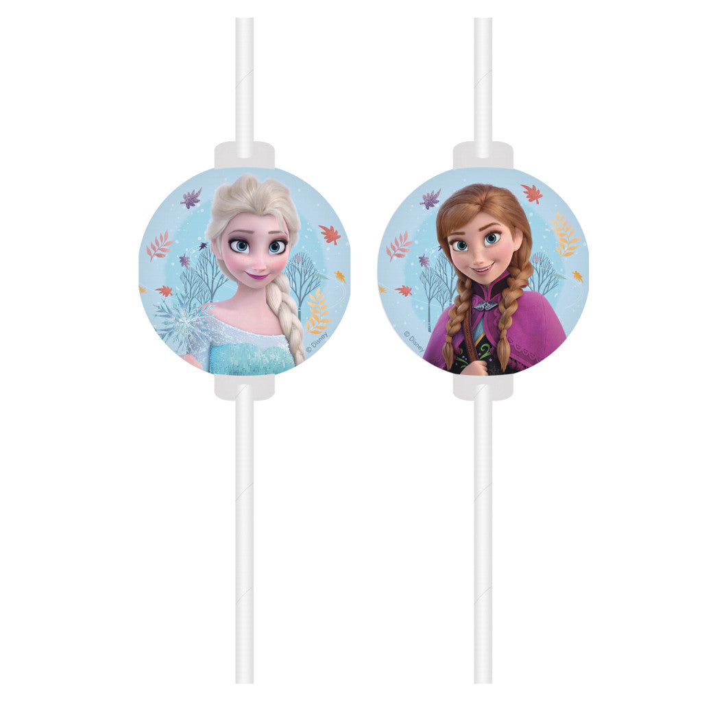 Disney Eiskönigin Idyllic Wonder Papierstrohhalm 4-tlg. Set FSC