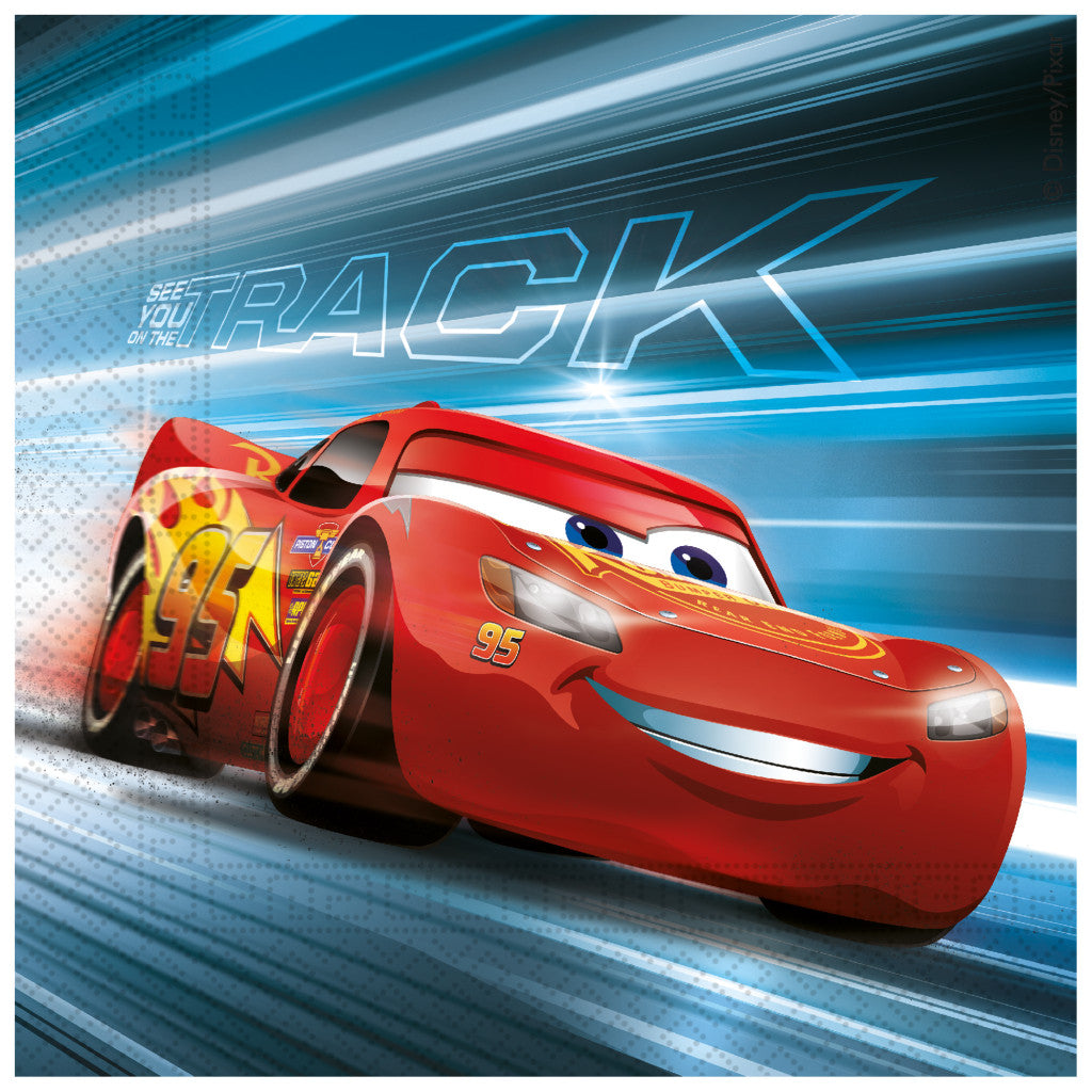Disney Cars Victory Is Mine Serviette 20 Stk 33x33 cm