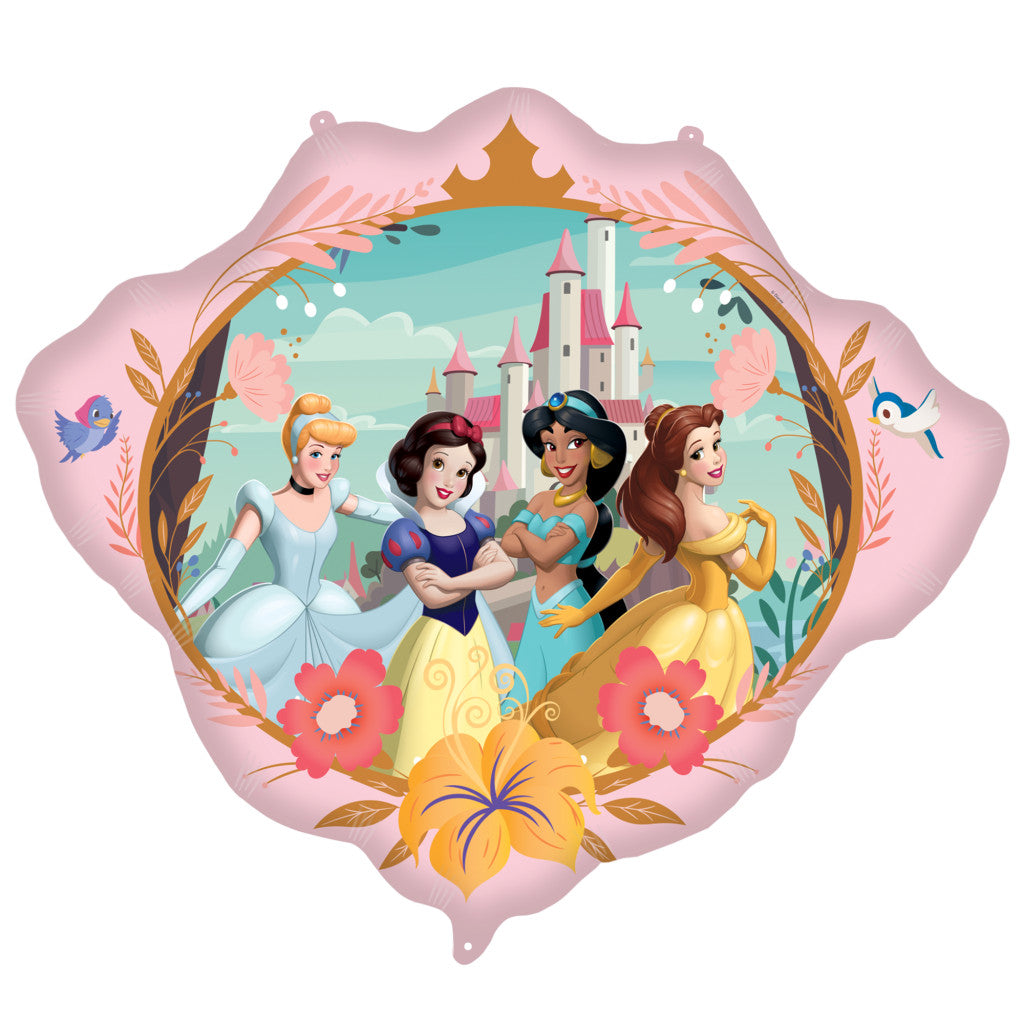 Disney Prinzessin Castle Folienballon 80x70 cm