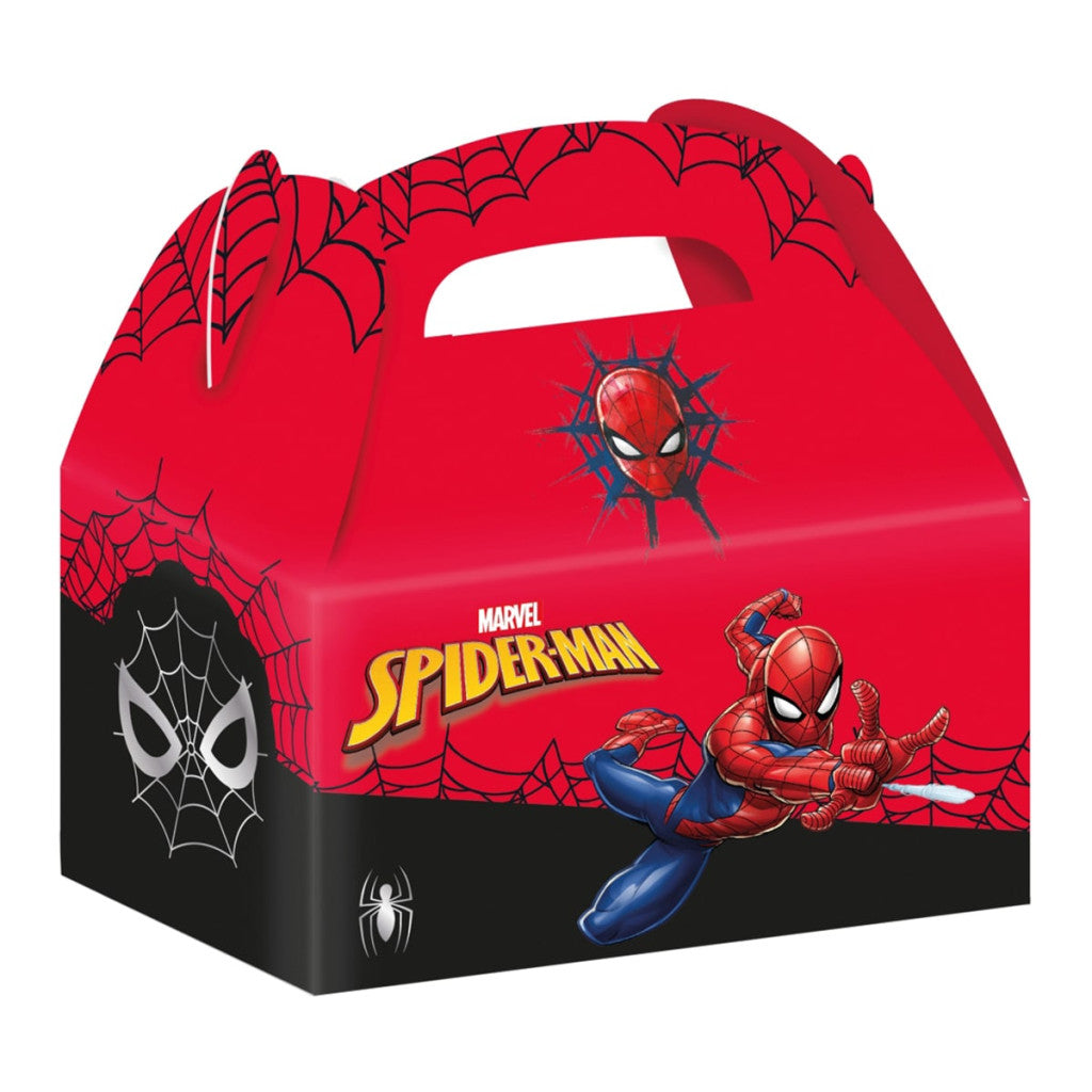 Spiderman World of Web Geschenkbox, Partybox 4er Set