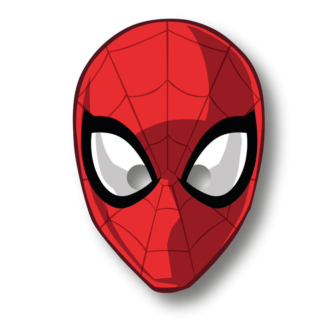 Spiderman World of Web Maske, 6 Stk.