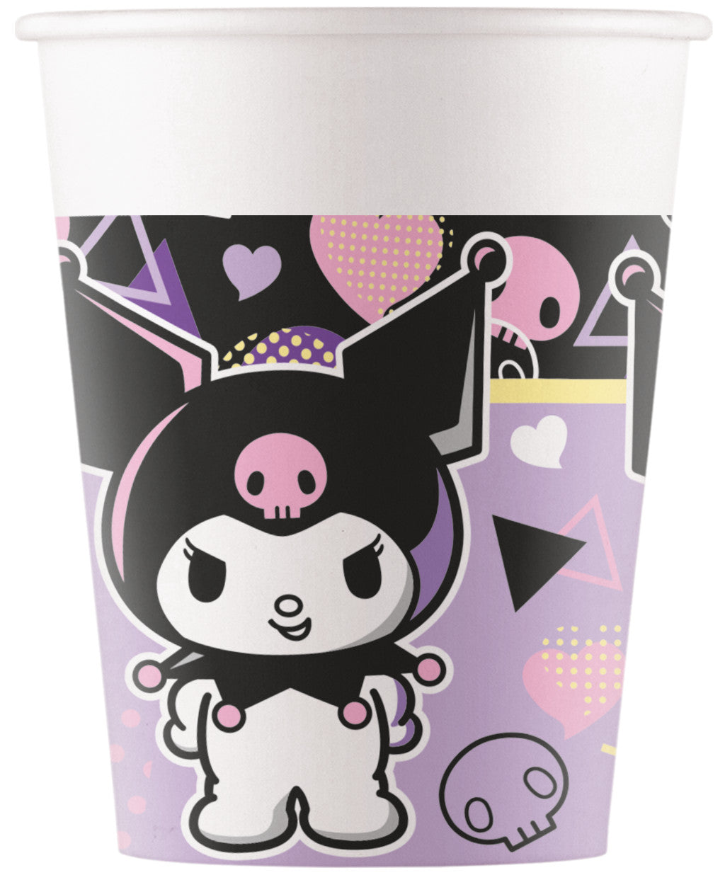 Hello Kitty Kuromi Pop Art Papierbecher 8 Stk 200 ml FSC