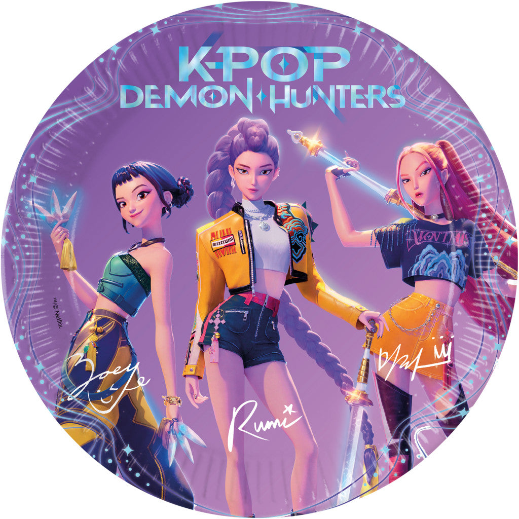 K-pop Demon Hunters Honmoon Papier-Teller 8 Stück 23 cm FSC