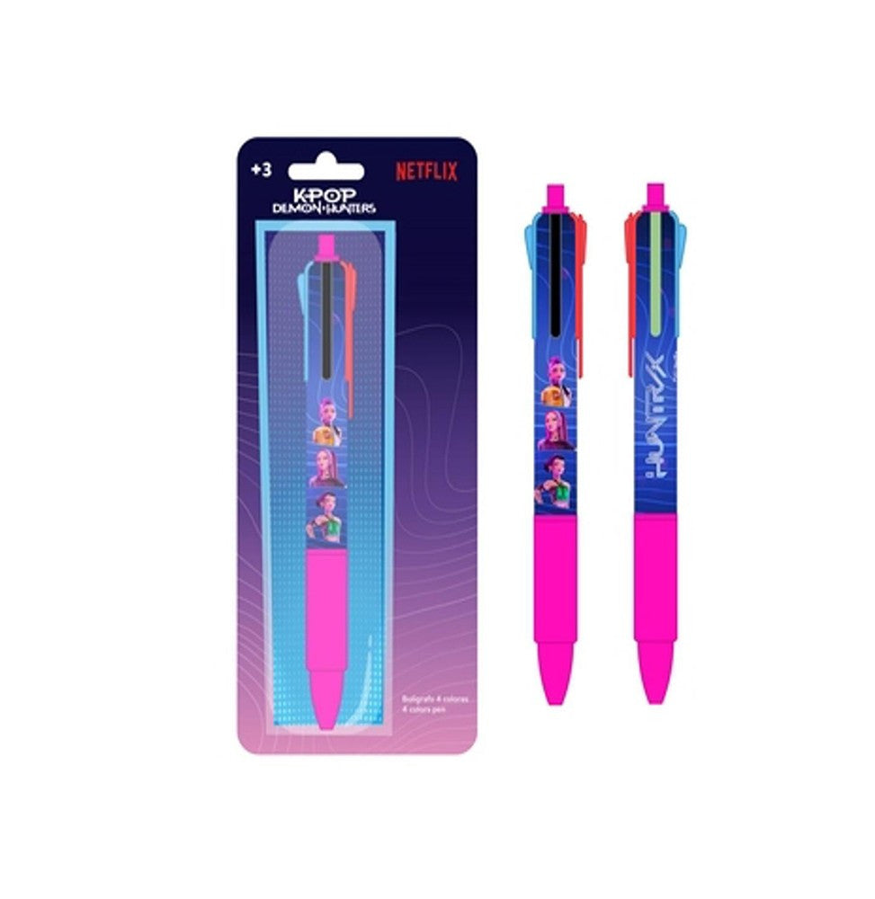 K-pop Demon Hunters Hunter X 4-Farben-Stift