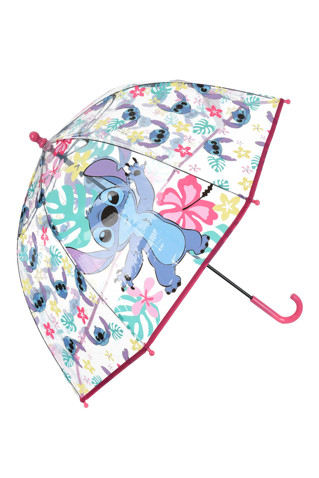 Disney Lilo und Stitch Island transparenter Kinderregenschirm Ø72 cm