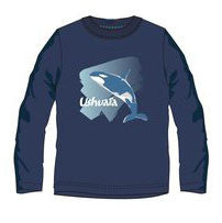 Ushuaia Whale Whale Herren Haus T-Shirt S-XXL