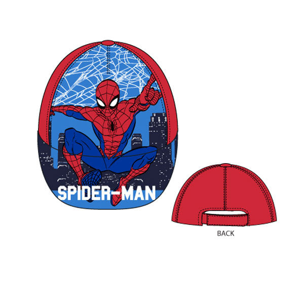 Spiderman Night City Kinder Baseballmütze 54 cm