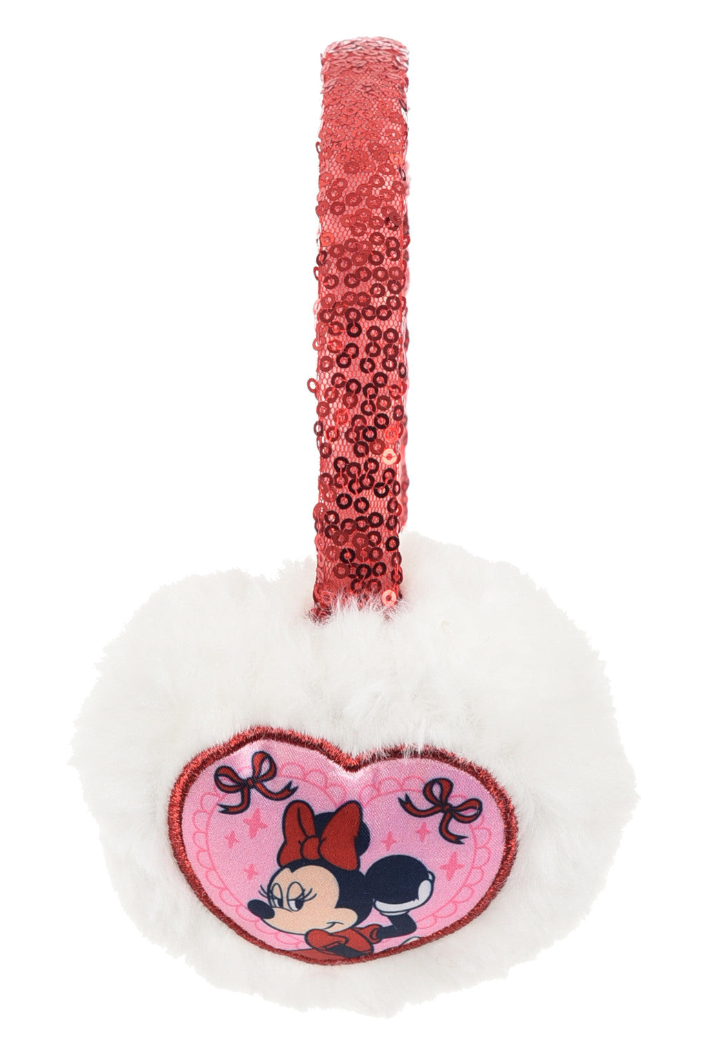 Disney Minnie Chic White Plüsch-Ohrenwärmer, Ohrenwärmer