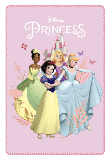 Disney Prinzessin Elegance Polar Fleece Decke 100x150cm