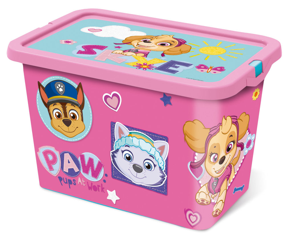 Paw Patrol Girl Pinky Plastik Aufbewahrungsbox 7 L