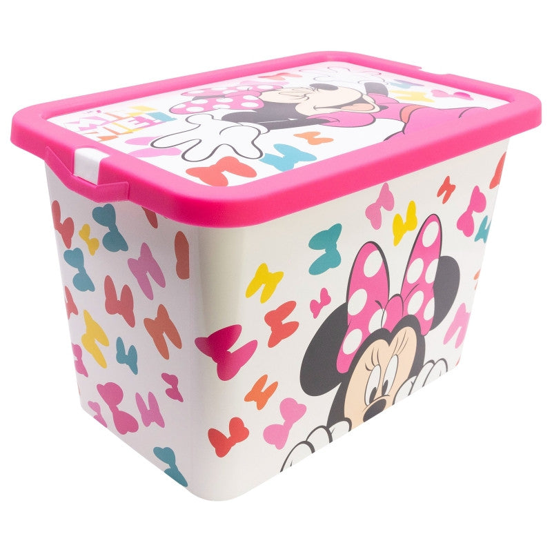 Disney Minnie Edgy Bows Kunststoff-Aufbewahrungsbox 7 L