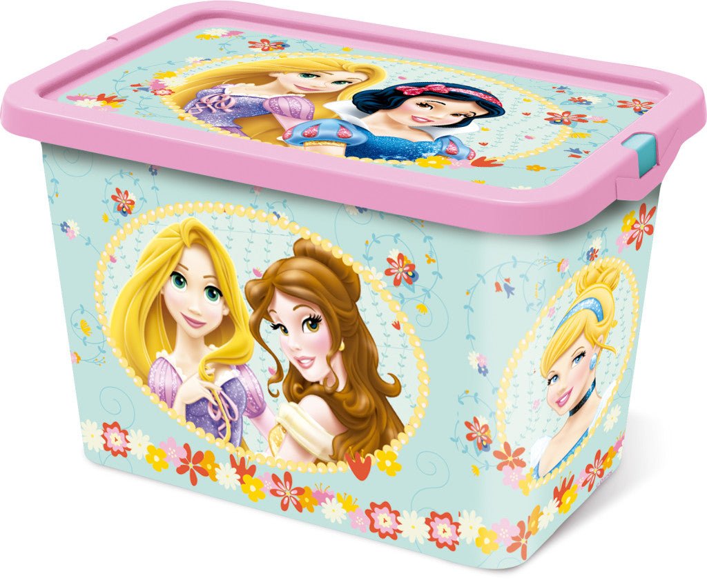 Disney Prinzessin Tea Party Kunststoff-Aufbewahrungsbox 7 L
