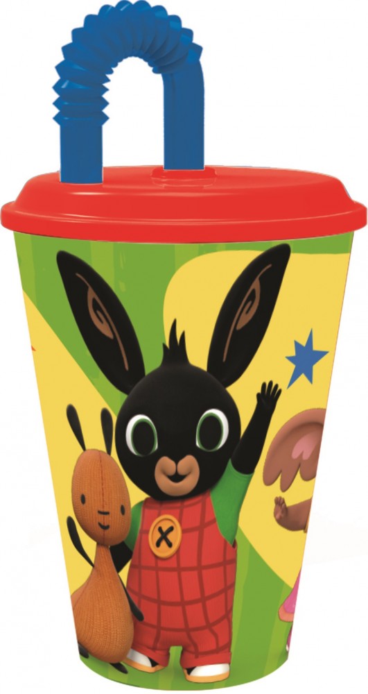 Bing Waving Strohhalmbecher, Kunststoff 430 ml