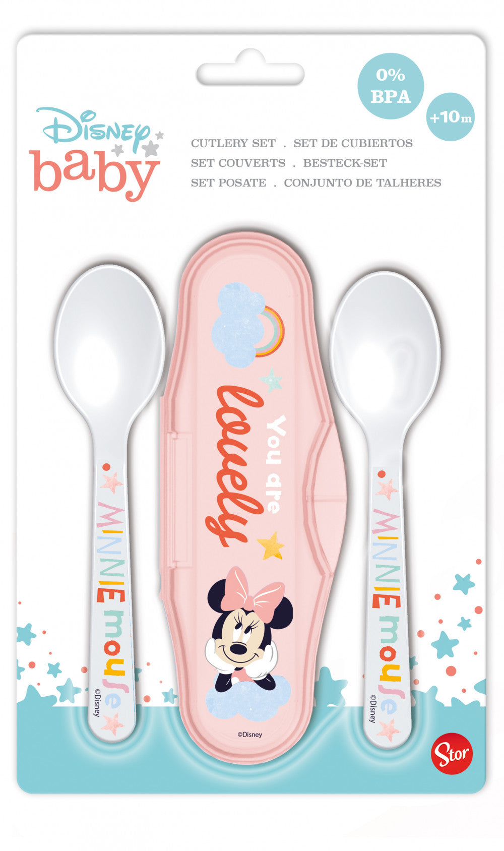 Disney Minnie Baby Reisebesteck Set