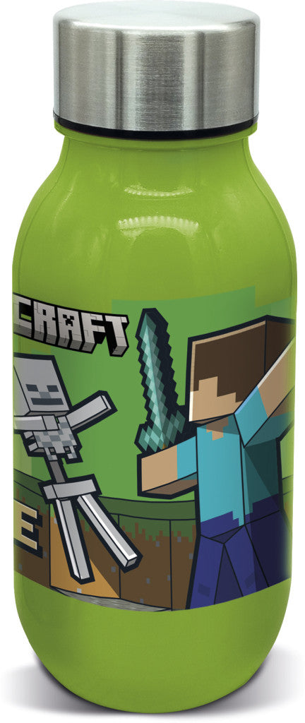 Minecraft Battle Kunststoffflasche mit Schraubverschluss 430 ml
