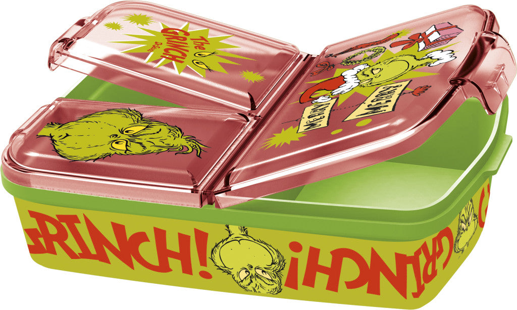Der Grinch Christmas Mischief mehrfach unterteilte Brotdose, Sandwichbox
