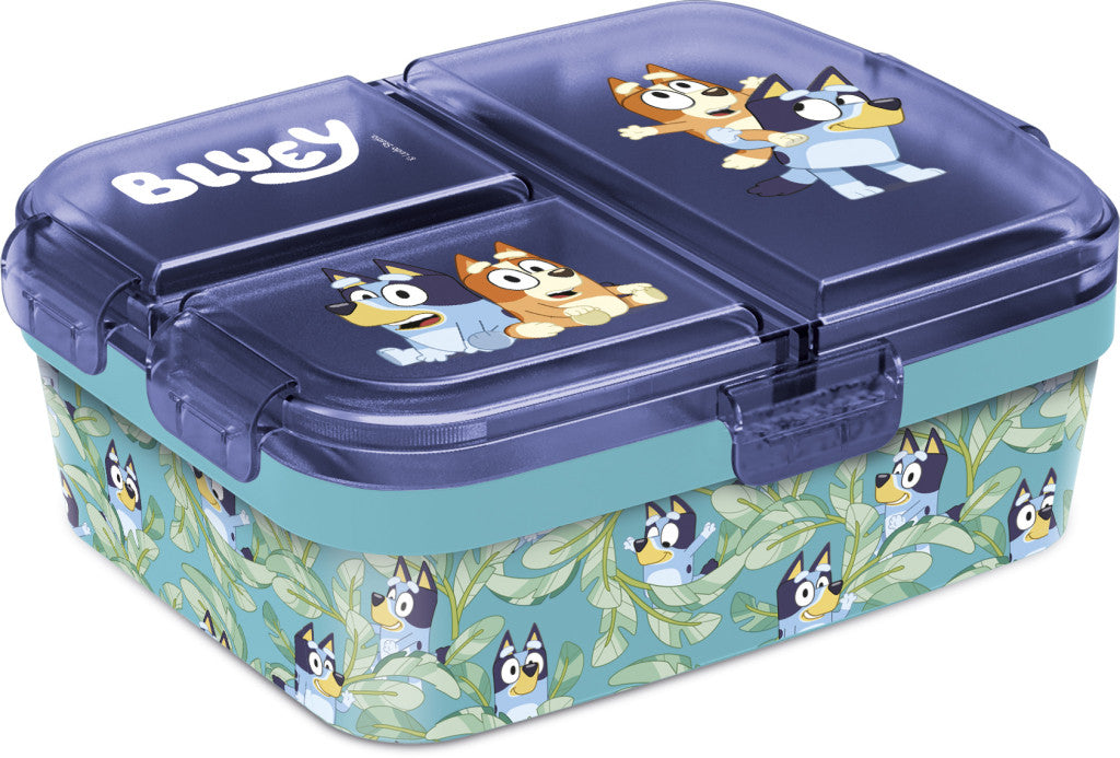 Bluey Leaves Mehrfächer-Lunchbox, XL-Sandwichbox