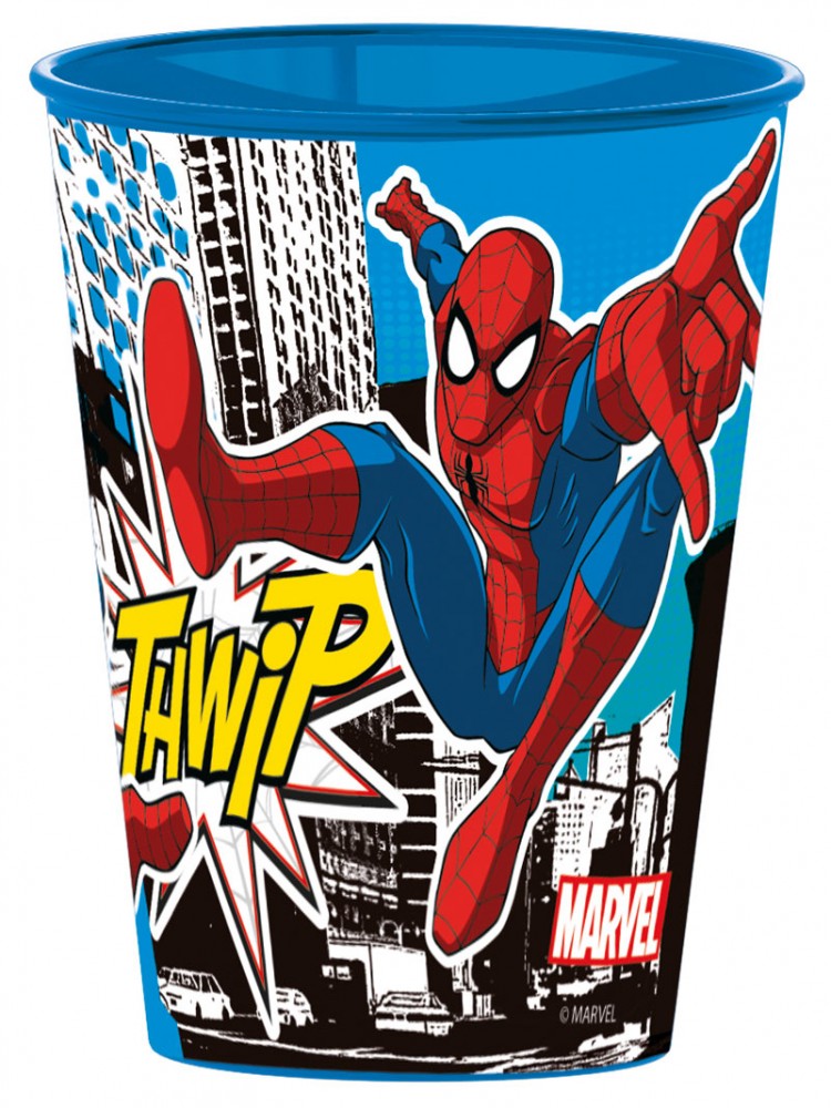 Spiderman Becher, Kunststoff 260 ml