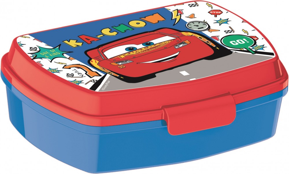 Disney Cars Lets Race lustige Kunststoff-Sandwichdose