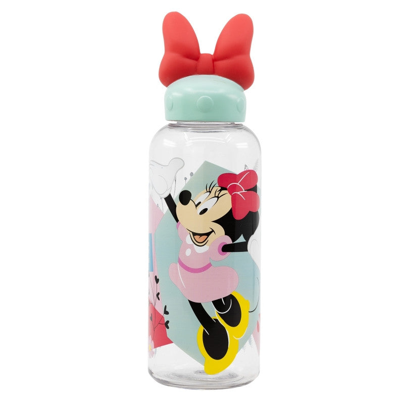Disney Minnie Being More 3D Figurine Plastikflasche 560 ml