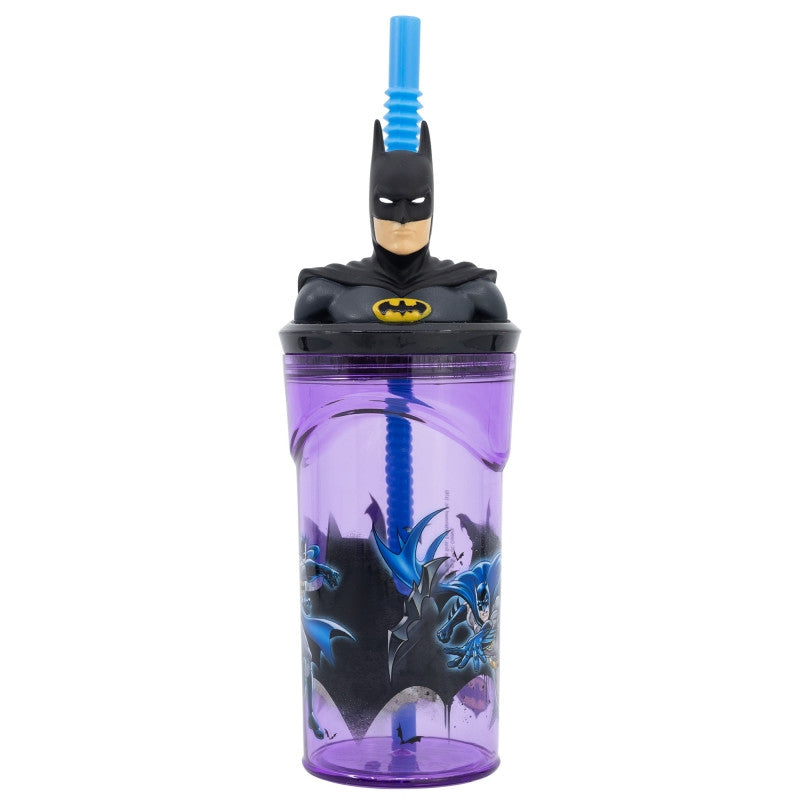 Batman 3D Figur Strohhalmbecher 360 ml