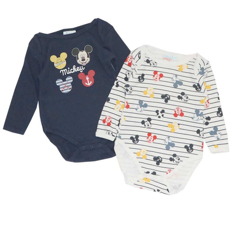 Disney Mickey Baby-Body, Kombibekleidungsset 2-teilig