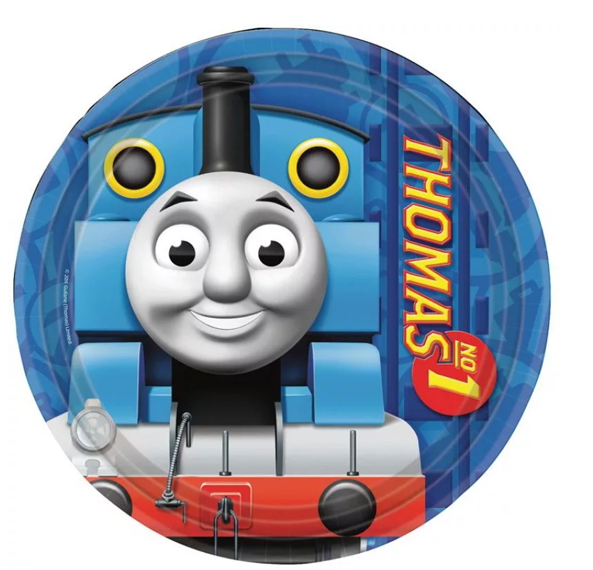 Thomas und seine Freunde Blue Papierteller 8 Stk 18 cm
