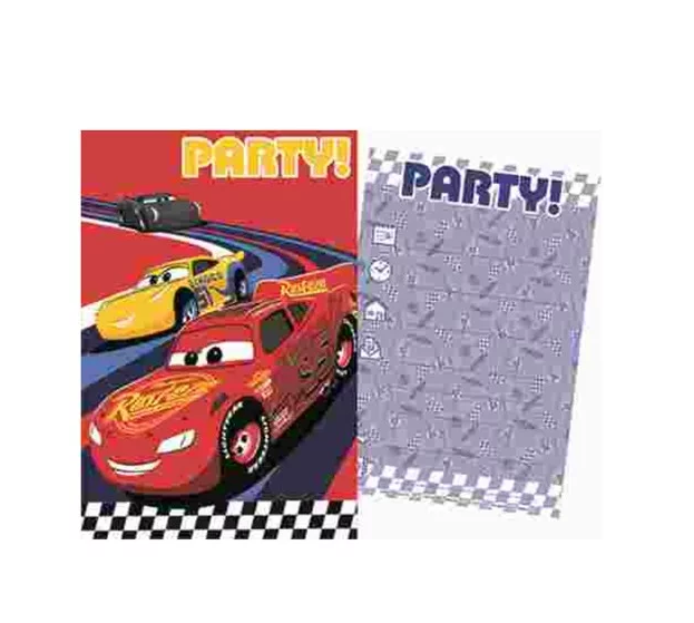 Disney Cars Party Einladung
