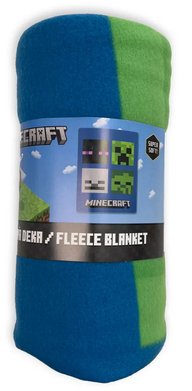Minecraft Hostile Mobs superweiche Fleecedecke 100x150cm