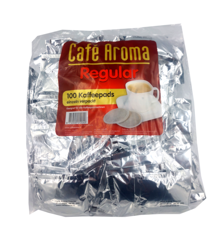 Café Aroma Regular 100 Pads