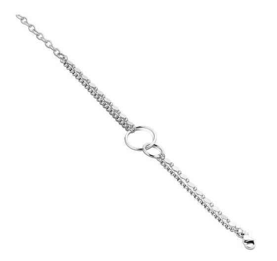 Victoria Silberfarbiges Ring-Armband