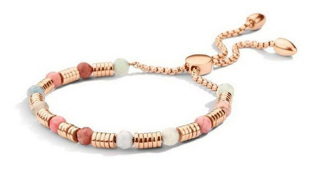 Victoria Rosegoldfarbenes Perlenarmband