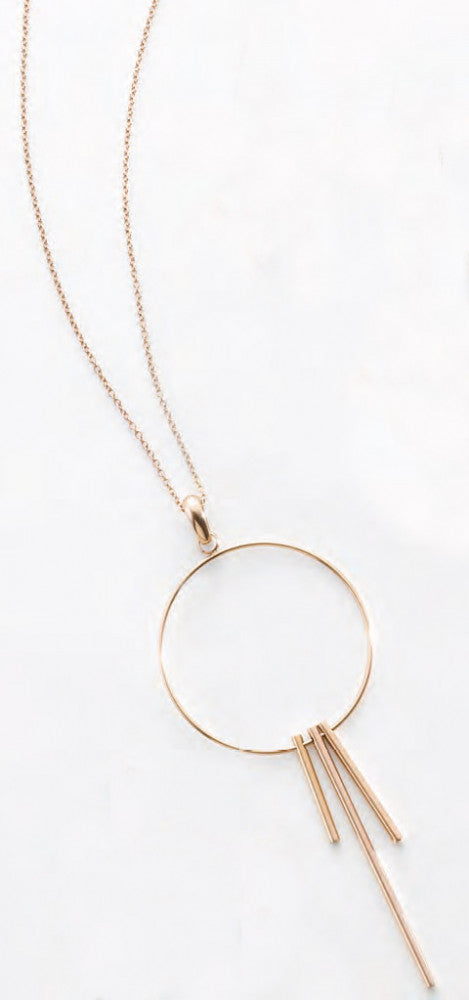 Victoria Rosegoldfarbene Halskette