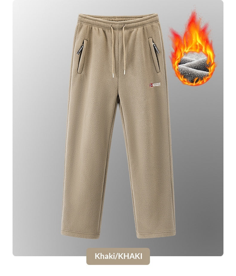 Neue Herren-Thermohose im norwegischen Stil, gefüttert und wattiert, für Herbst und Winter, in amerikanischen und europäischen Größen