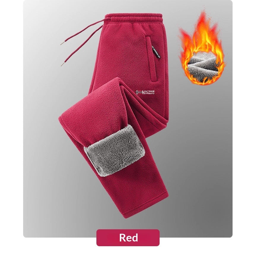 Neue Herren-Thermohose im norwegischen Stil, gefüttert und wattiert, für Herbst und Winter, in amerikanischen und europäischen Größen